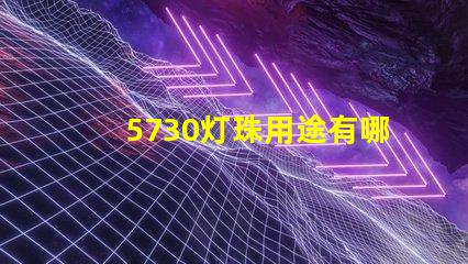 5730灯珠用途有哪些 5730灯珠和2835灯珠哪种好